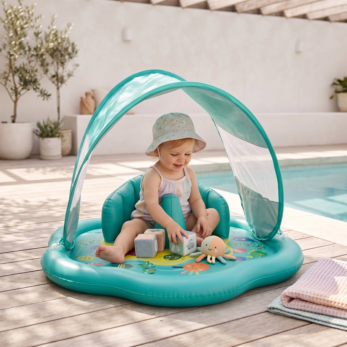 Little Manta Splash Baby Play Mat