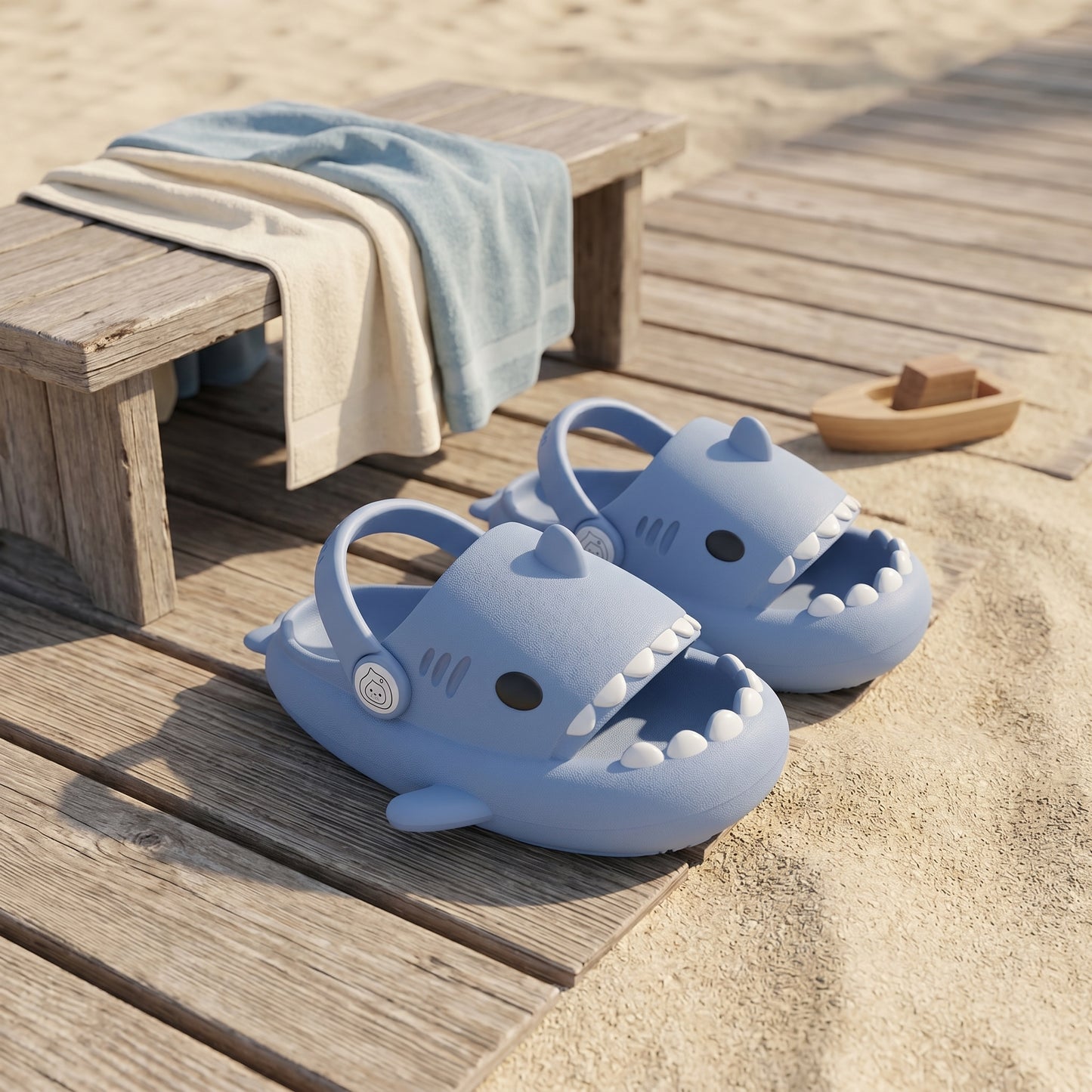 Little Manta Shark Kids Pool Slides