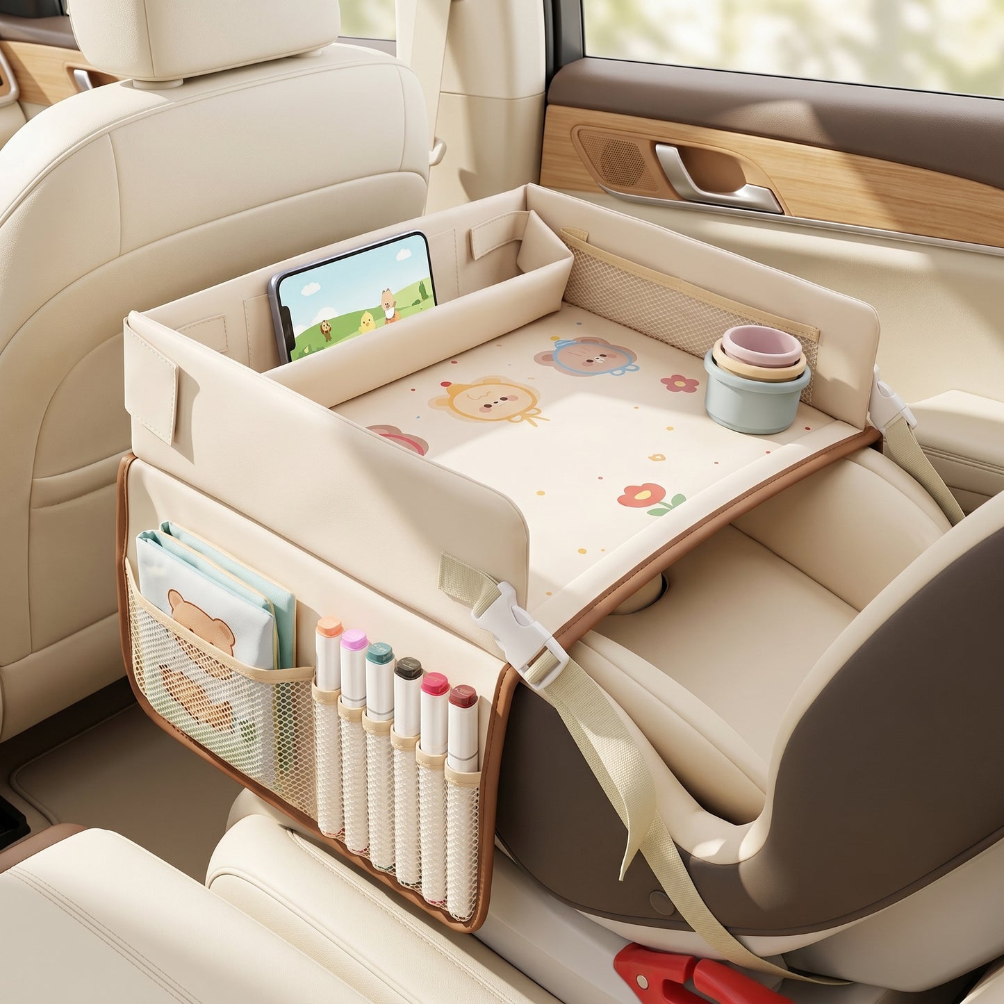 Little Manta Journey Kids Travel Tray