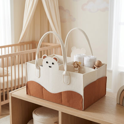 Little Manta Tidy Baby Diaper Caddy