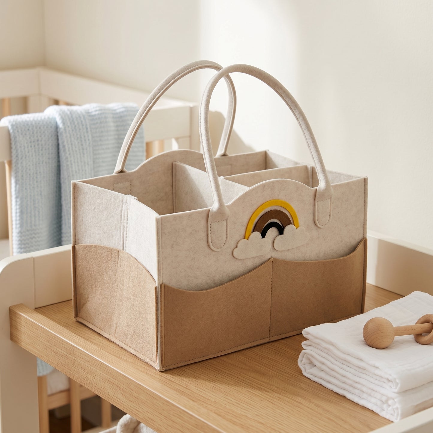 Little Manta Tidy Baby Diaper Caddy