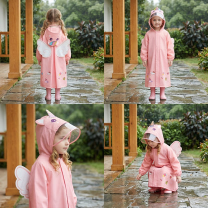 Little Manta Puddle Kids Raincoat