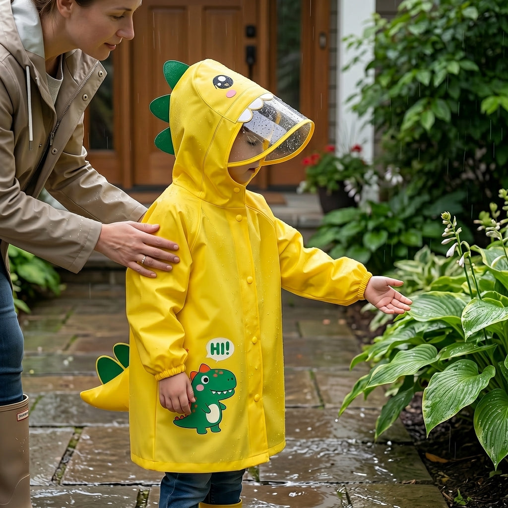 Little Manta Puddle Kids Raincoat