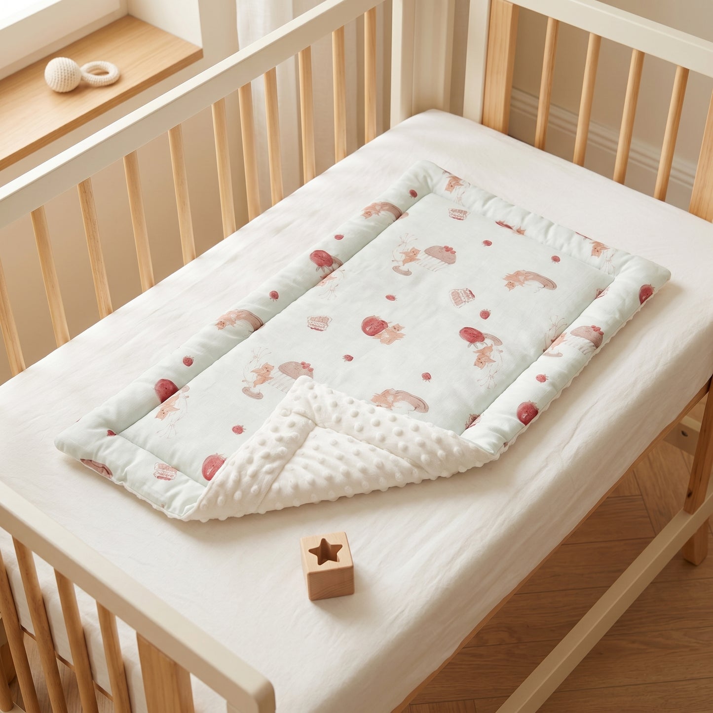 Little Manta Linen Baby Changing Mat