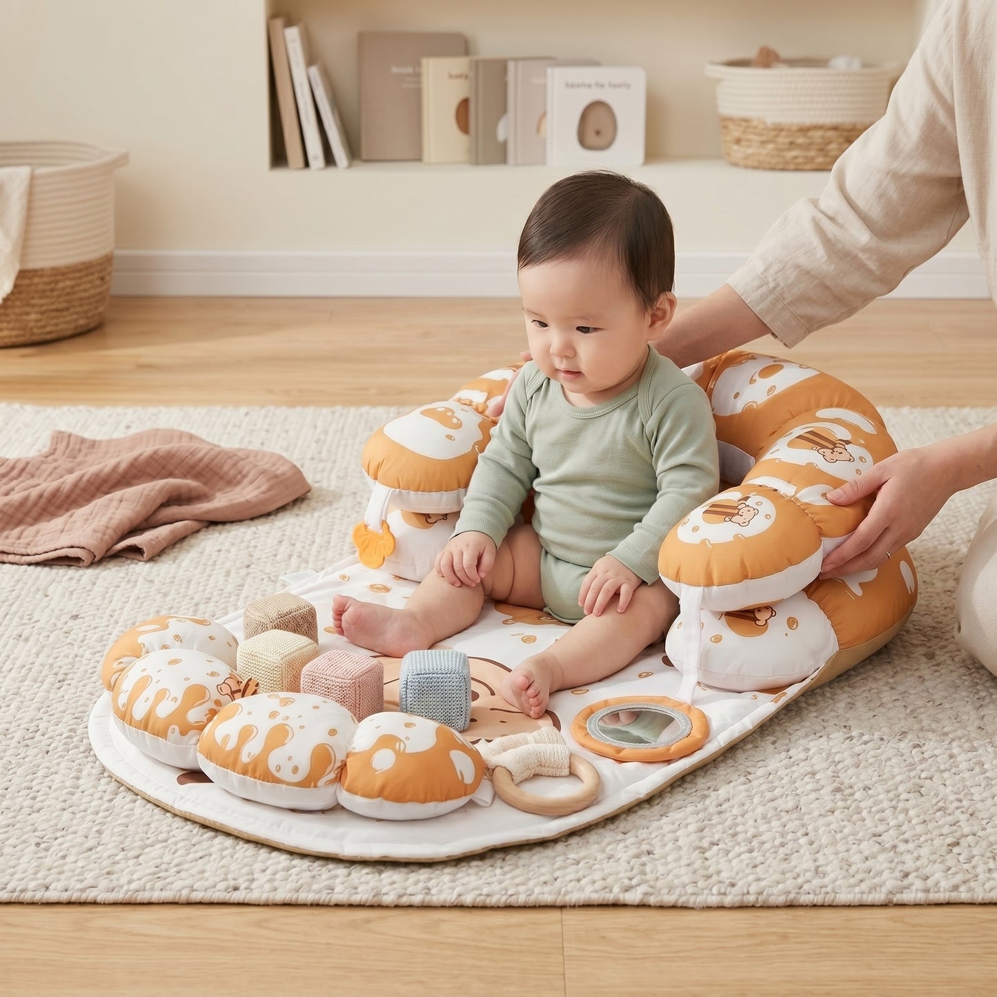 Little Manta Buddy Baby Support Cushion