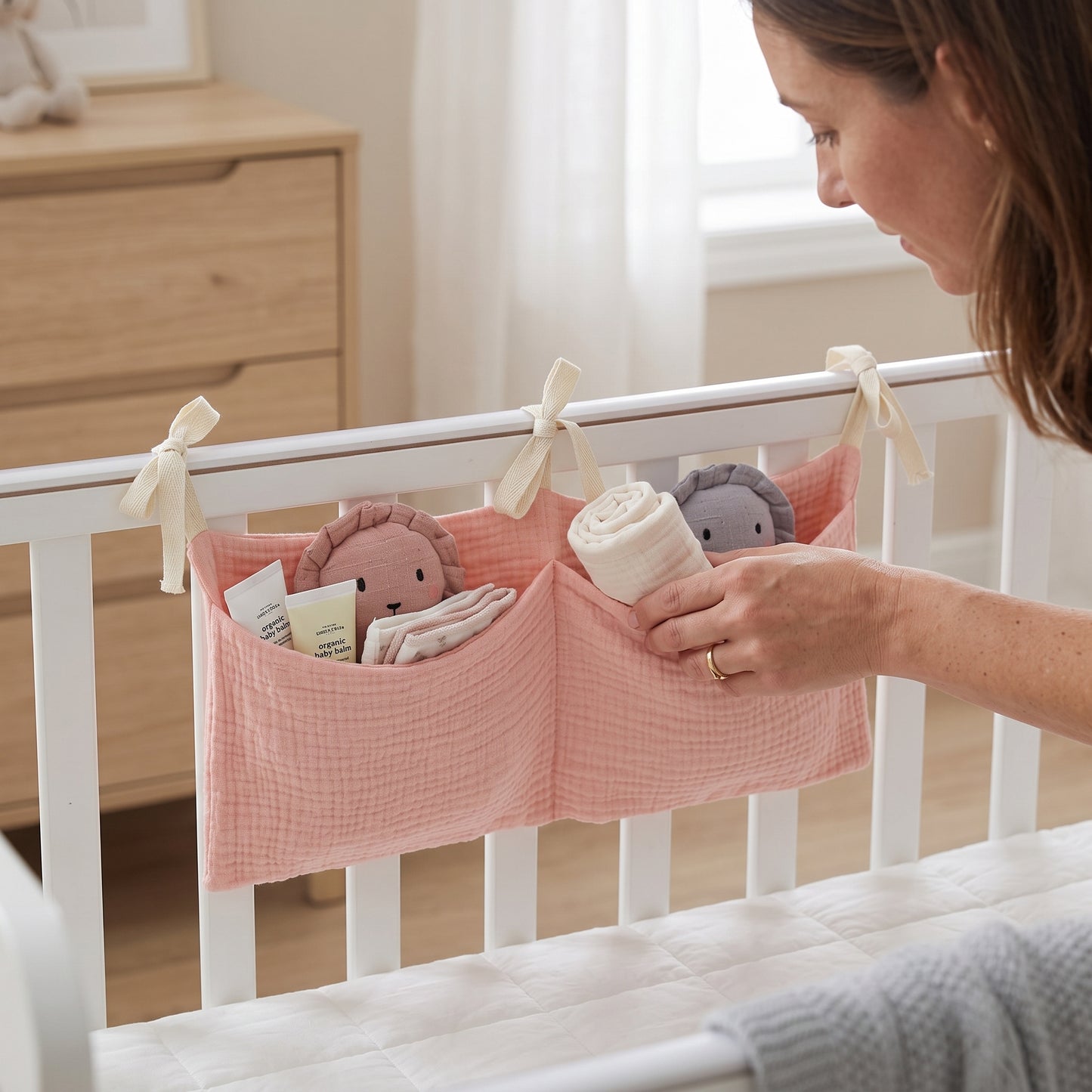 Little Manta Tidy Crib Hanging Organizer