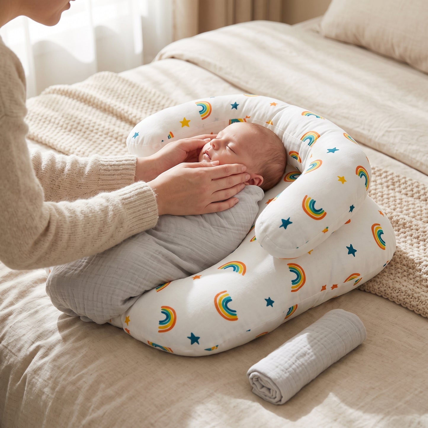 Little Manta Slope Nursing Wedge Pillow