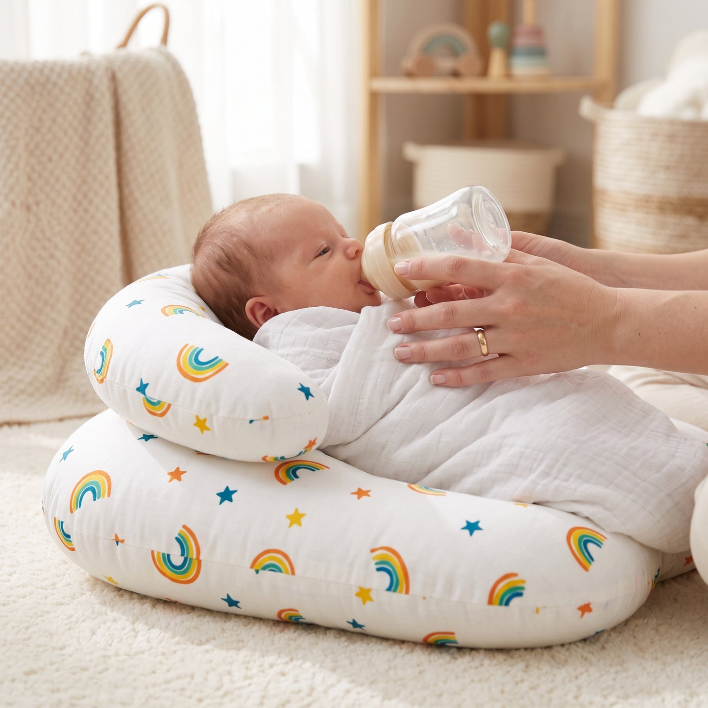 Little Manta Slope Nursing Wedge Pillow