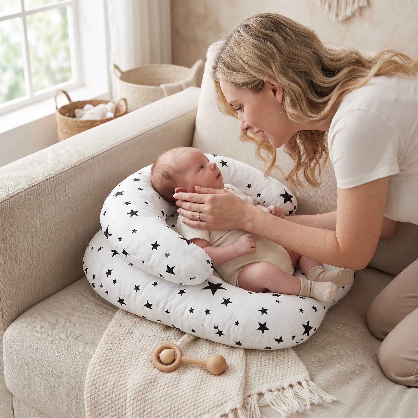 Little Manta Slope Nursing Wedge Pillow