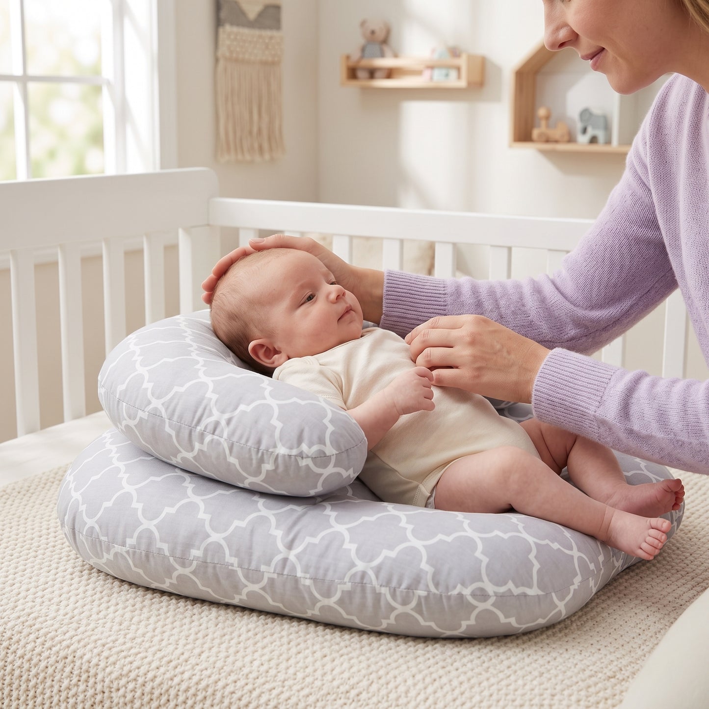 Little Manta Slope Nursing Wedge Pillow