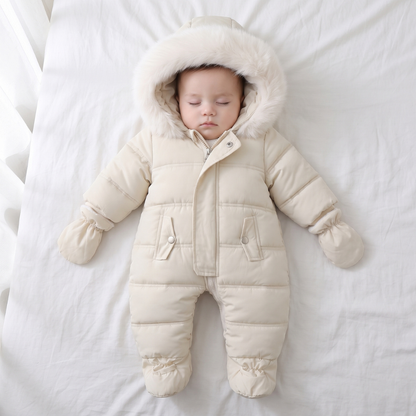 Little Manta Hooded Winter Romper