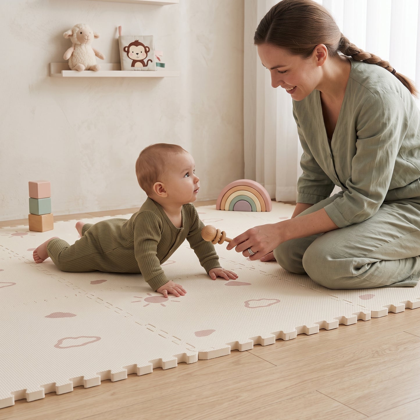 Little Manta Baby Foam Play Mat