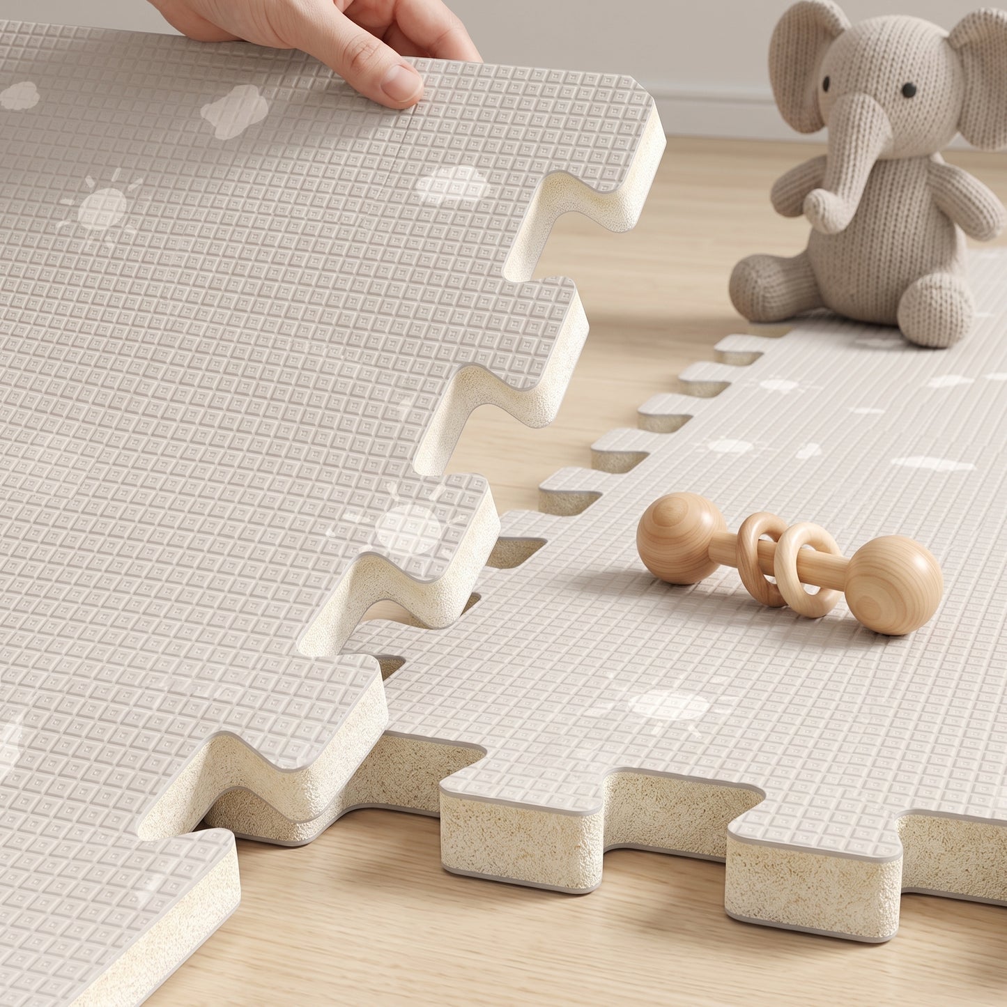 Little Manta Baby Foam Play Mat