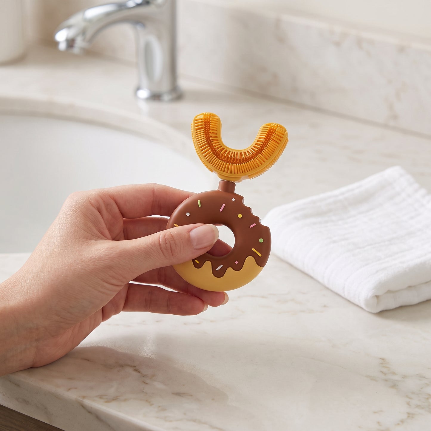 Little Manta Silicone U Toothbrush