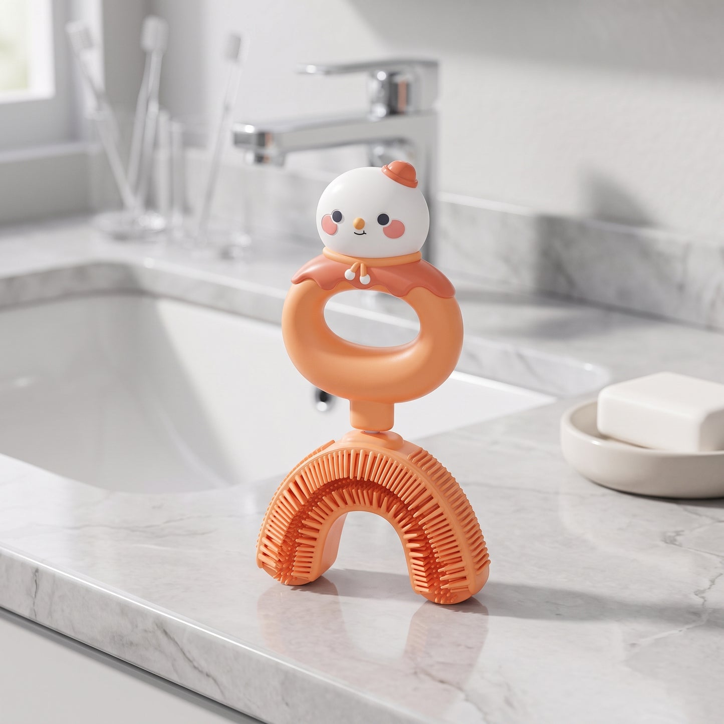 Little Manta Silicone U Toothbrush