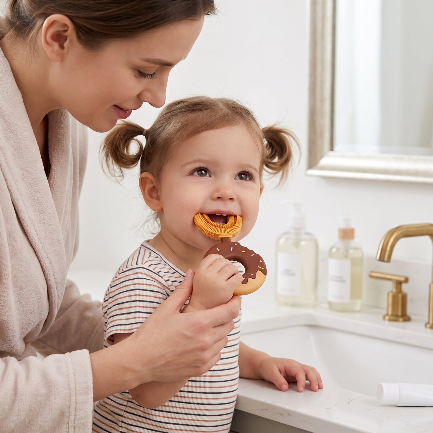 Little Manta Silicone U Toothbrush
