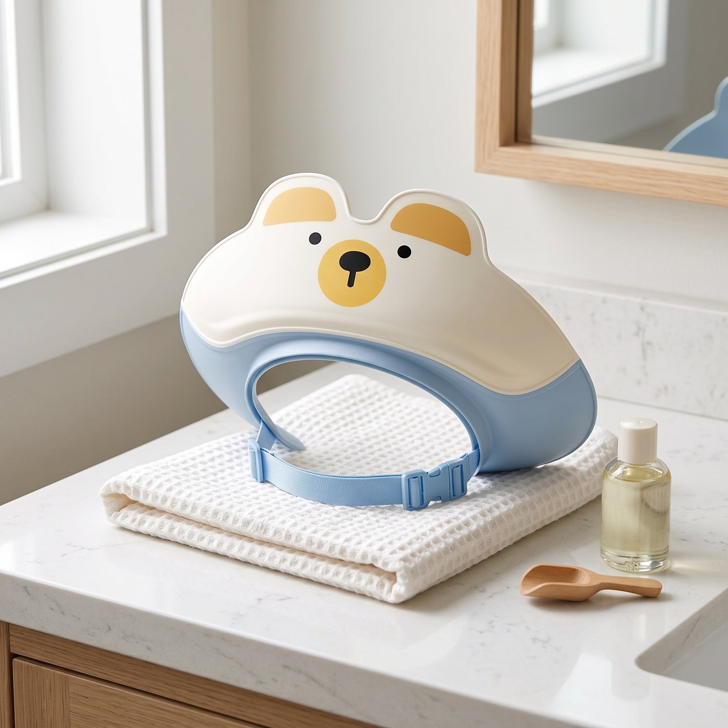 Little Manta Baby Shampoo Visor Cap
