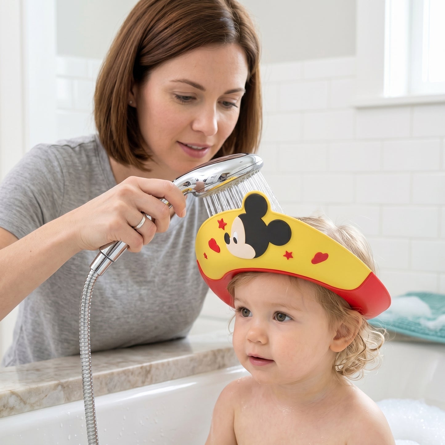 Little Manta Baby Shampoo Visor Cap
