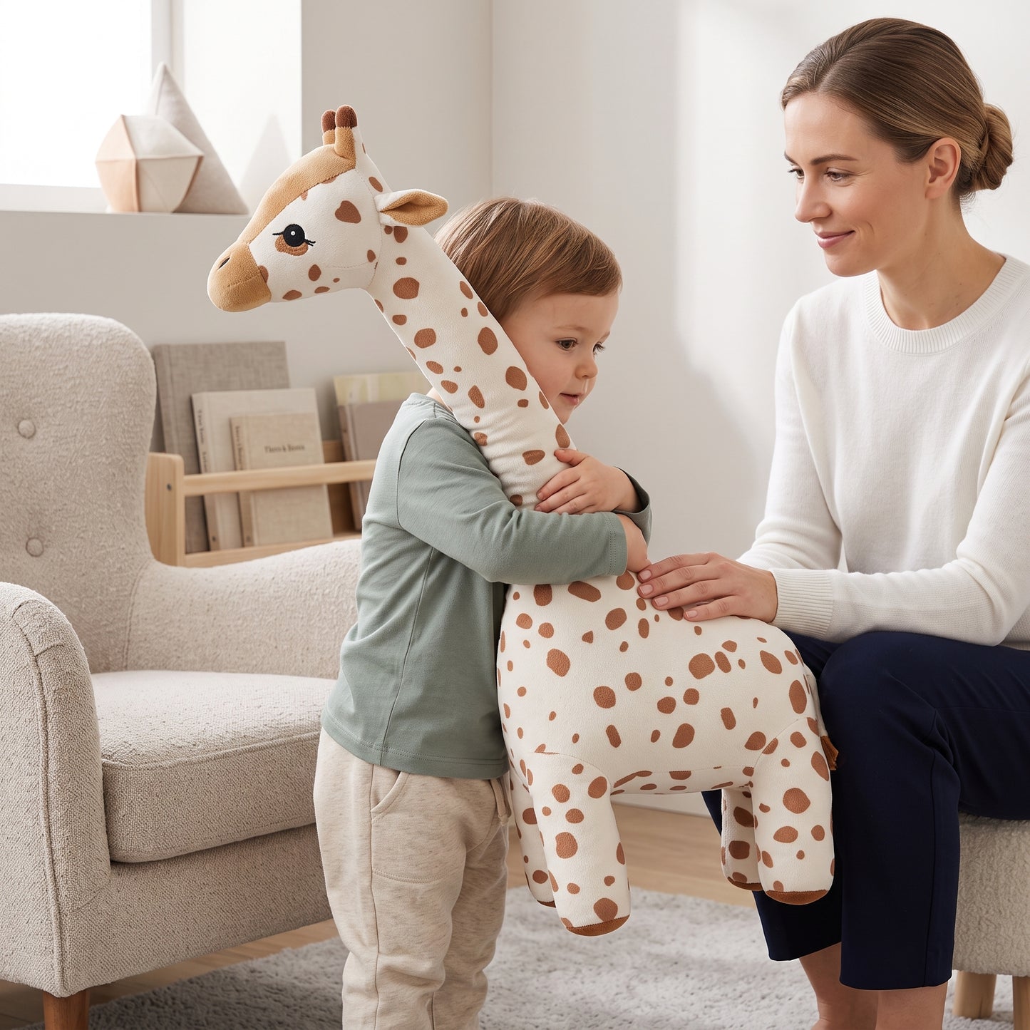 Little Manta Giraffe Plush Toy Pillow