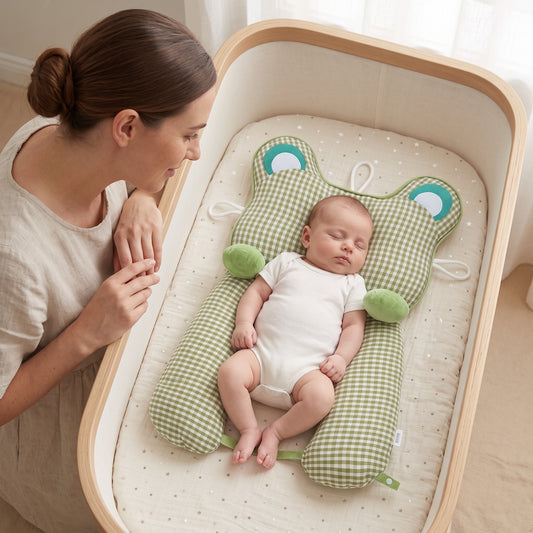 Little Manta Round Newborn Head Pillow