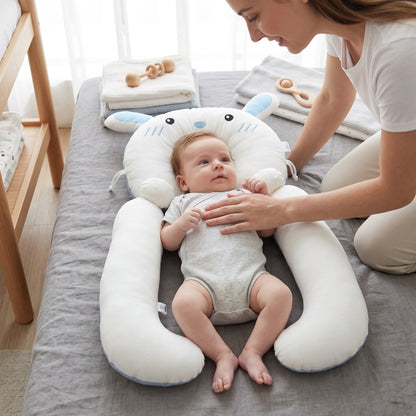 Little Manta Shape Newborn Head Pillow