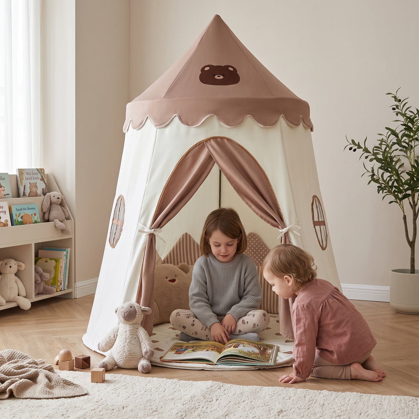 Little Manta Castle Kids Play Tent