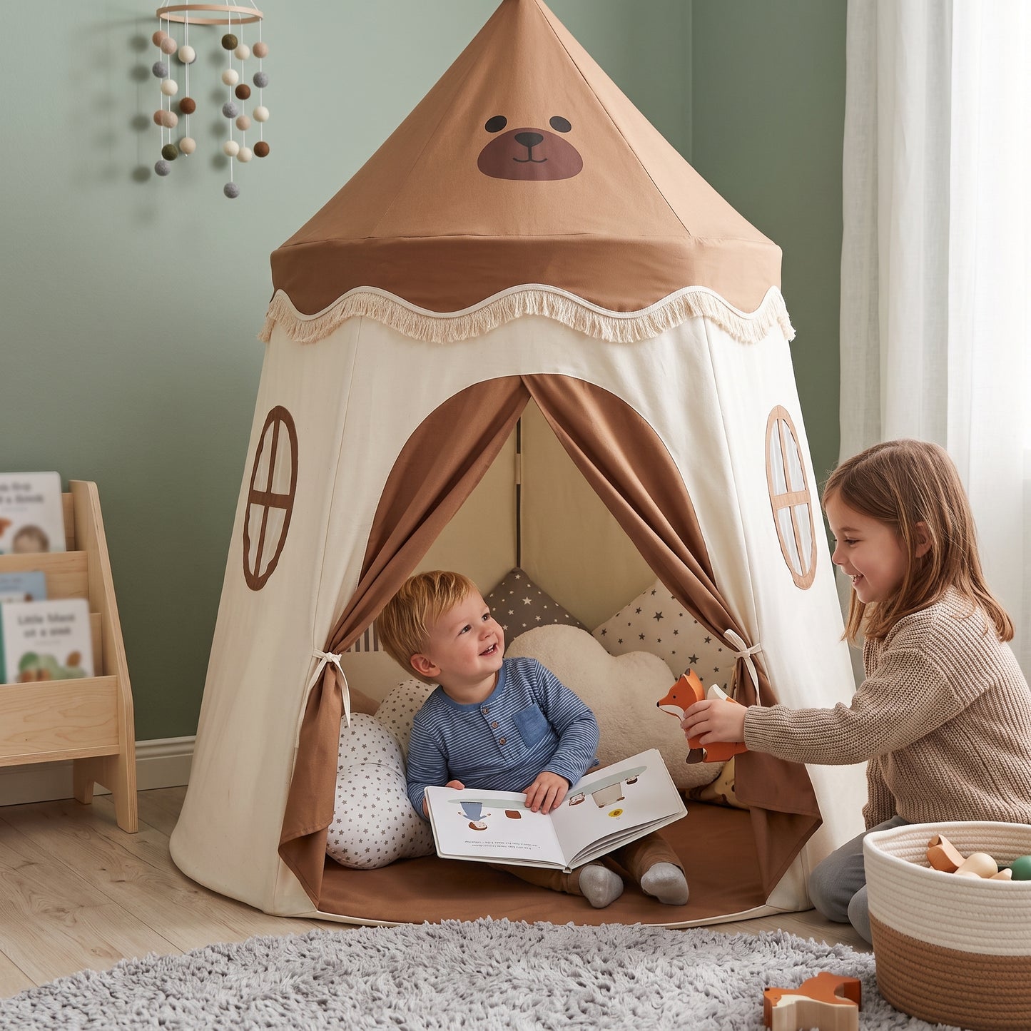 Little Manta Castle Kids Play Tent