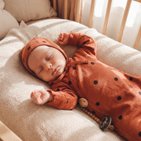 Rust Polka Dot