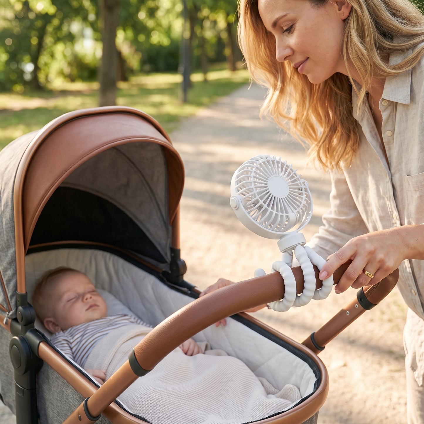 Little Manta Octopus Stroller Fan