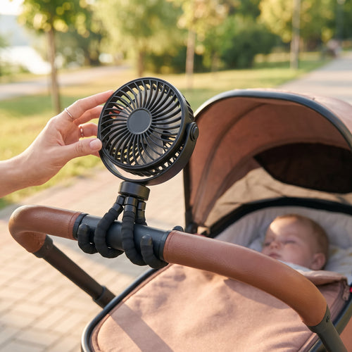 Little Manta Octopus Stroller Fan