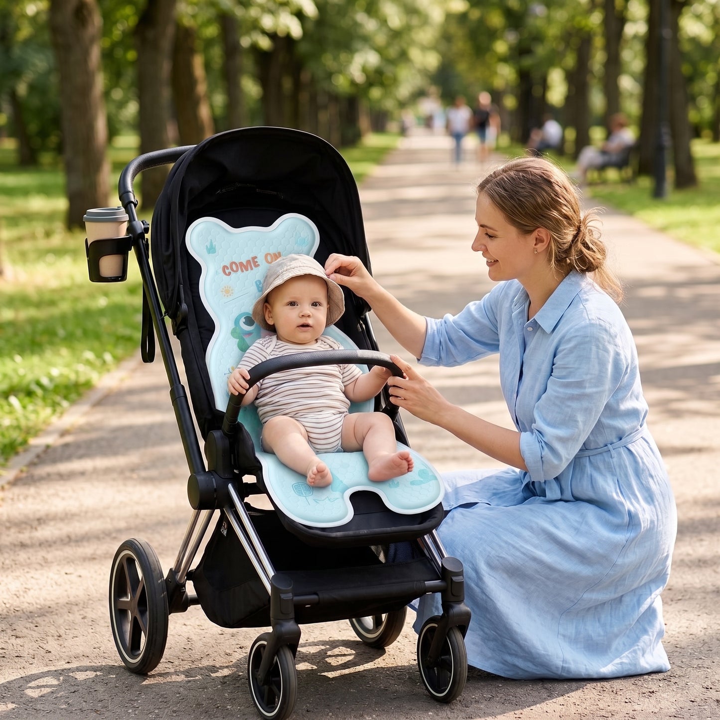 Little Manta Cool Baby Stroller Pad
