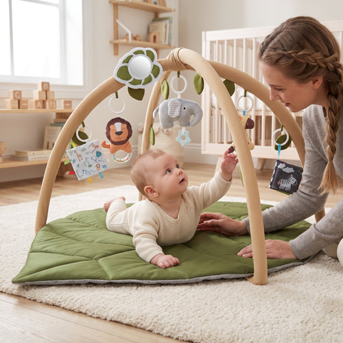 Little Manta Leaf Baby Play Gym