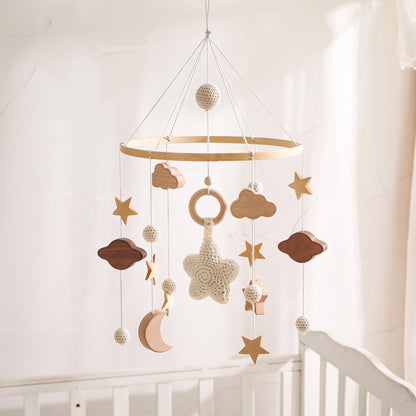 Little Manta Starry Wooden Crib Mobile