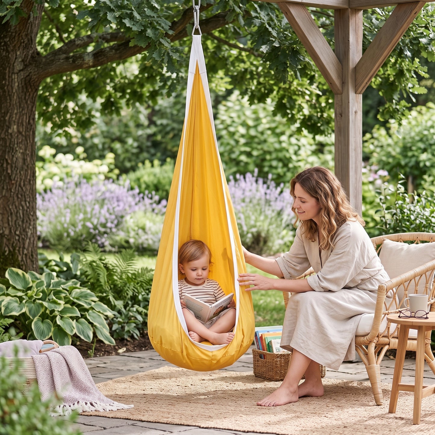 Little Manta Cocoon Kids Hanging Hammock