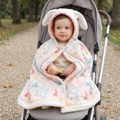 Little Manta Autumn Baby Hooded Cloak