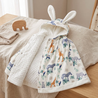 Little Manta Autumn Baby Hooded Cloak