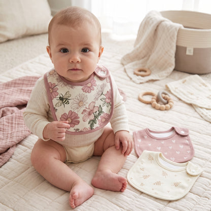 Little Manta Baby Bib - 3 Pack