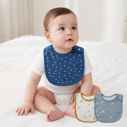 Little Manta Baby Bib - 3 Pack