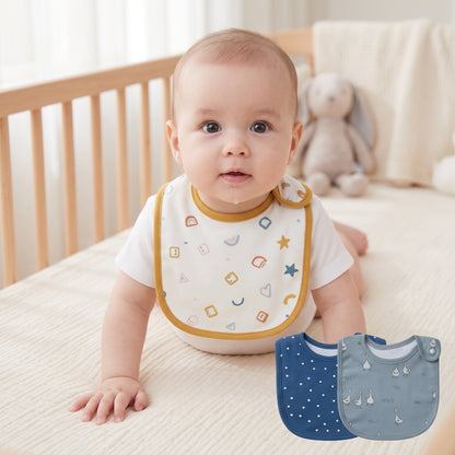 Little Manta Baby Bib - 3 Pack