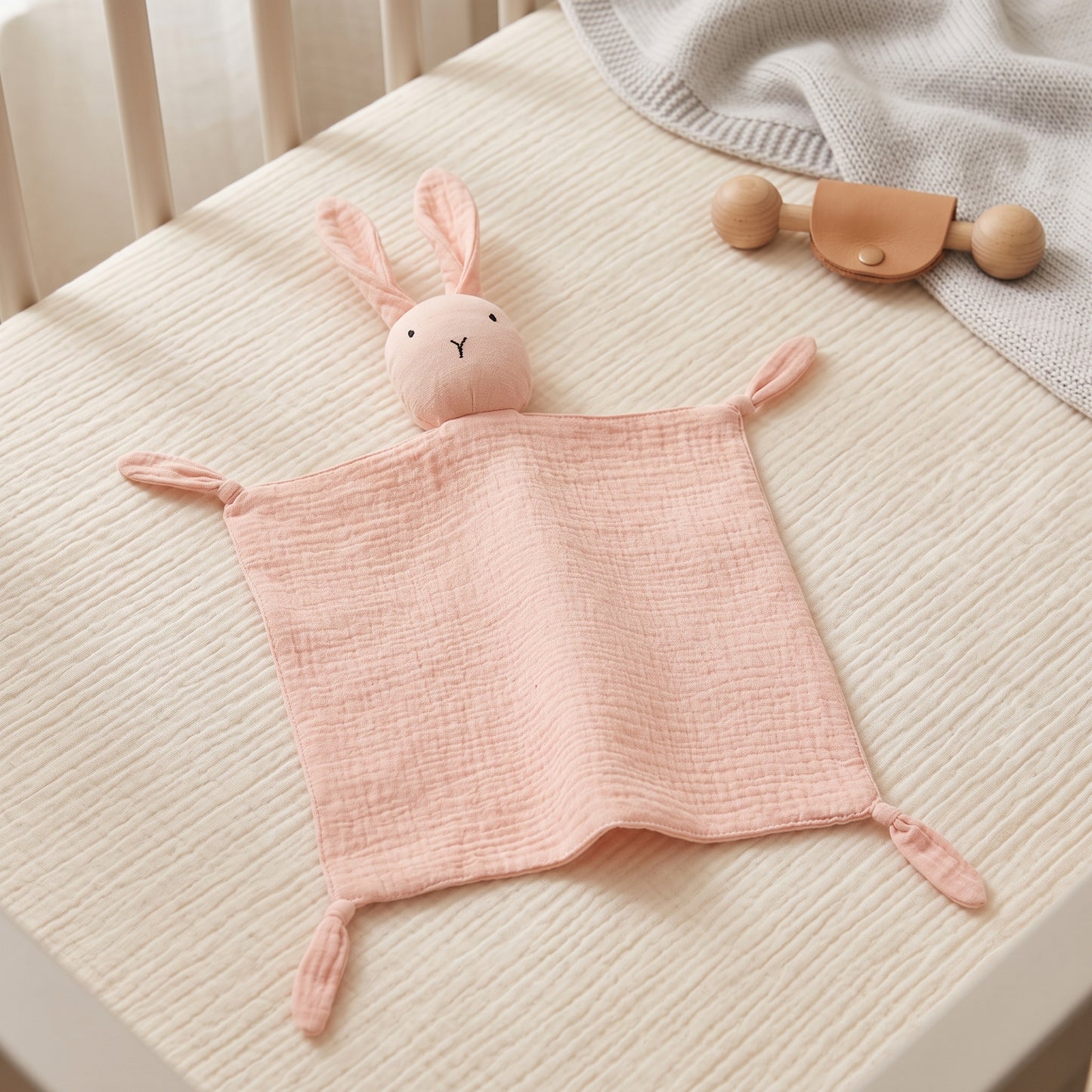 Little Manta Bunny Baby Comforter Blanket