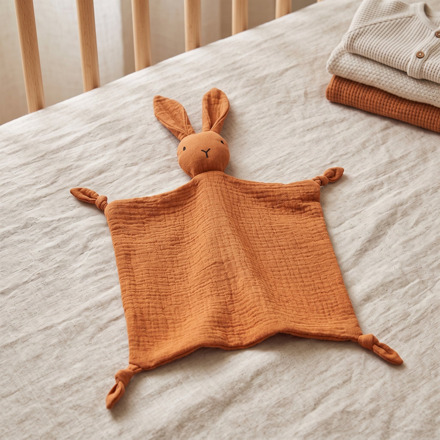 Little Manta Bunny Baby Comforter Blanket