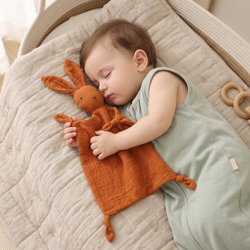 Little Manta Bunny Baby Comforter Blanket