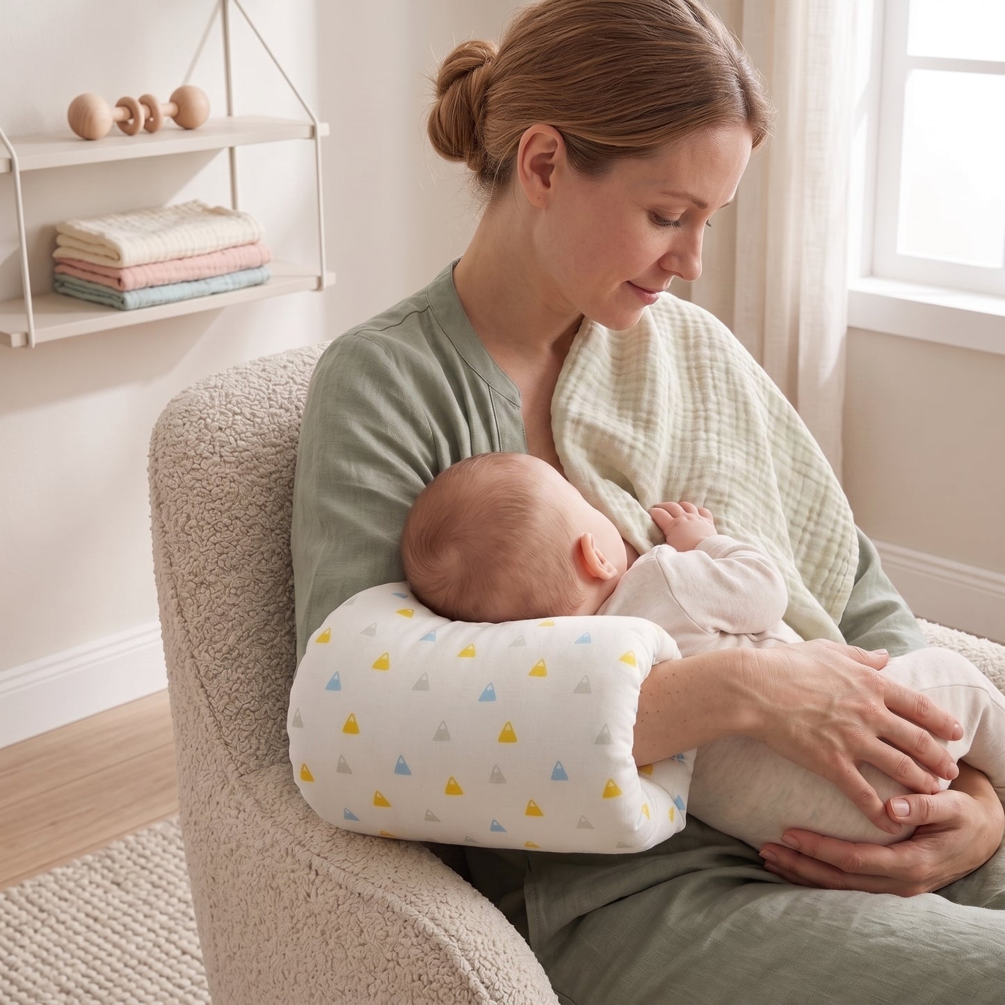 Little Manta Feeding Arm Pillow