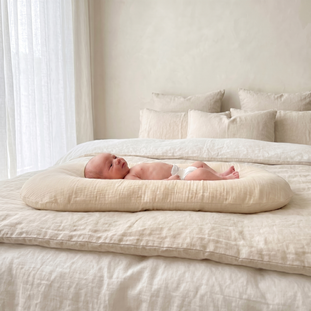 Little Manta Pastel Baby Lounger Nest