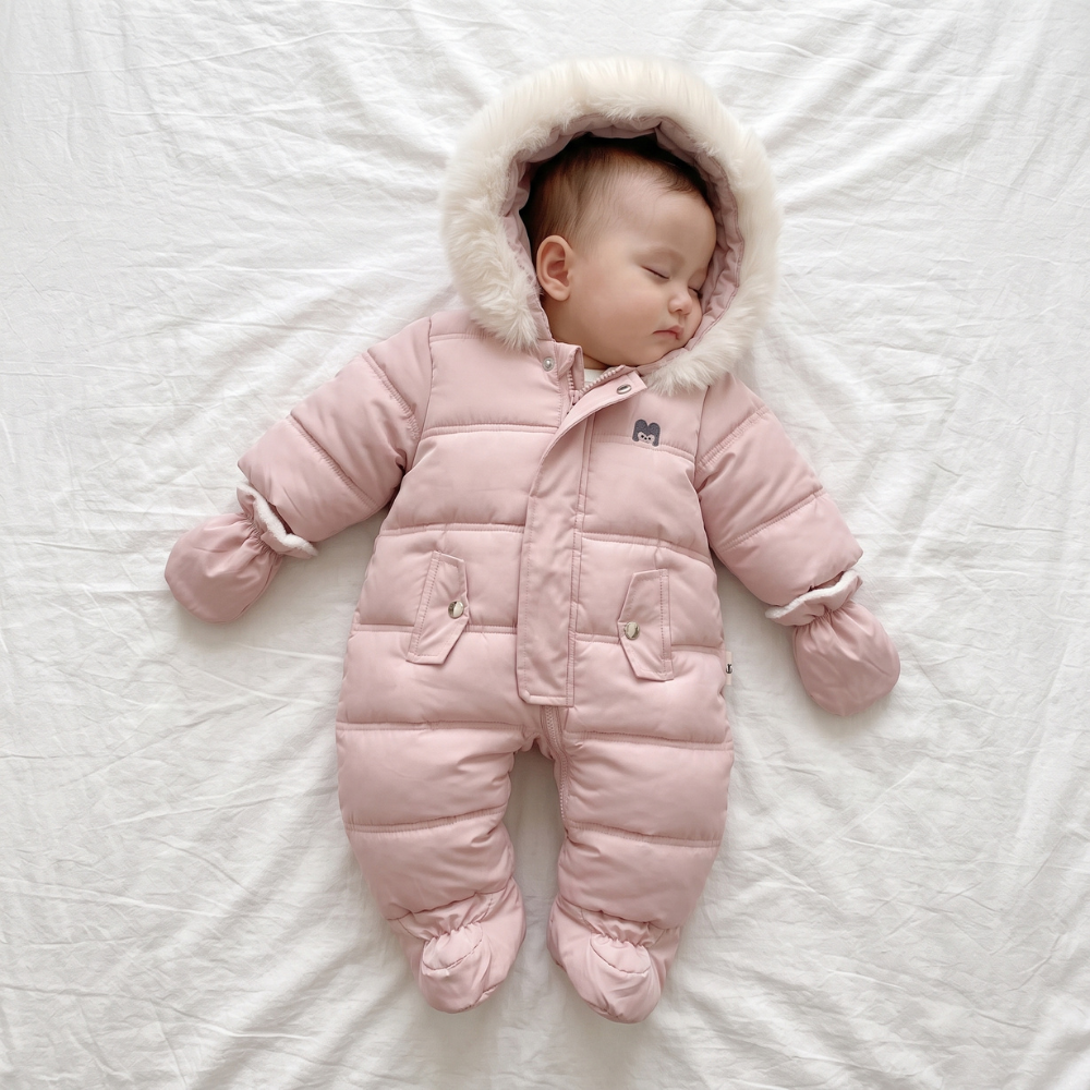 Little Manta Hooded Winter Romper