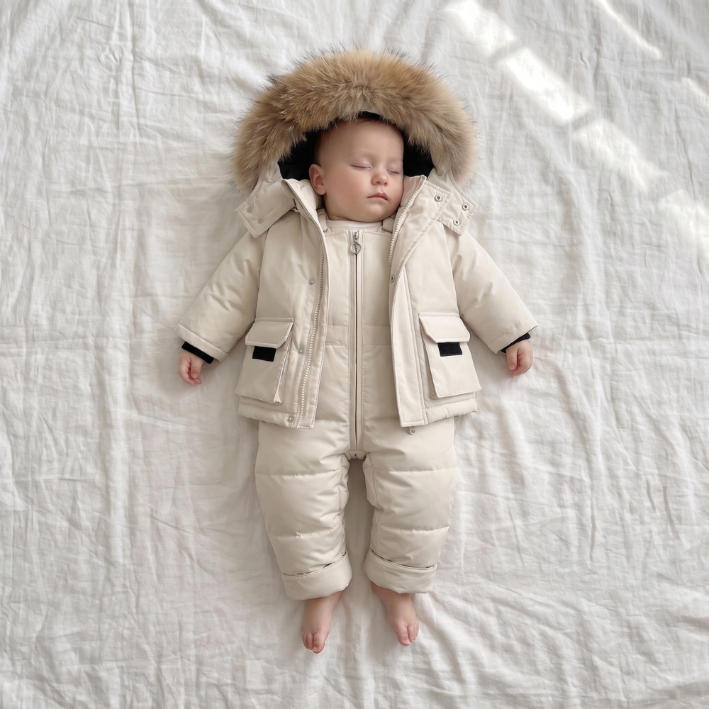 Little Manta Baby Puffer Jacket Set