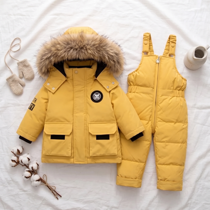 Little Manta Puffer Jacket Set