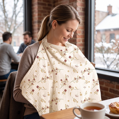 Little Manta Cotton Nursing Cover Towel