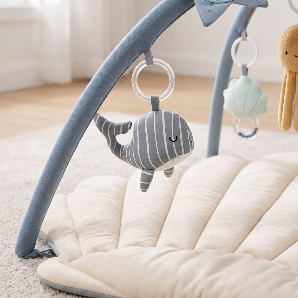 Little Manta Shell Baby Play Gym