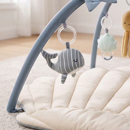 Little Manta Shell Baby Play Gym